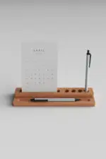 CW-09 Ahşap Masa Takvimi - Görsel 2