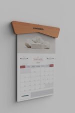 DT-03 Ahşap Duvar Takvimi