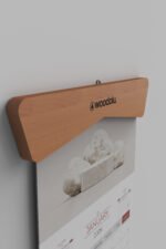 DT-03 Ahşap Duvar Takvimi - Görsel 5