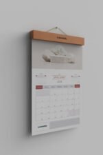 DT-05 Ahşap Duvar Takvimi