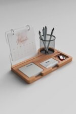 CW-46 Ahşap Masa Takvimi