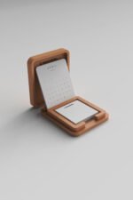 KT-05 Kapaklı Ahşap Masa Takvimi