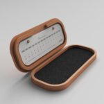 KT-07 Kapaklı Ahşap Masa Takvimi