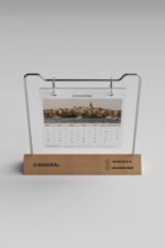 TA-01 Ahşap Masa Takvimi - Görsel 2