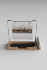 TA-06 Ahşap Masa Takvimi - Görsel 2