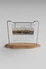 TA-16 Ahşap Masa Takvimi - Görsel 2